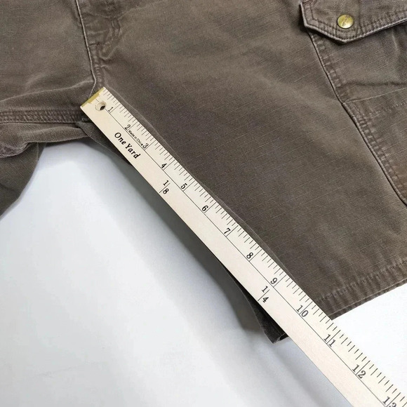 Carhartt Men's Cargo Carpenter Ripstop Relaxed Fit Shorts B357 DFE WorkSize 3 - Picture 8 of 9